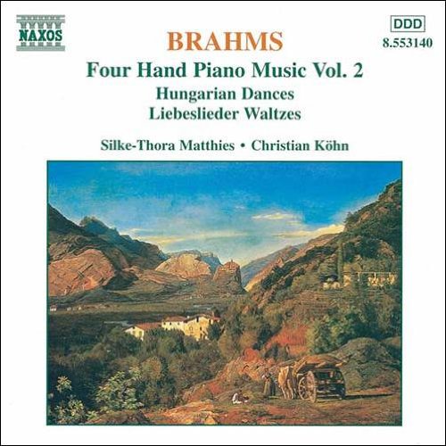 Brahms (1833-1897) - Hungarian Dances, Liebeslieder: Matthies / Kohn(4 Hands Piano Works Vol.2) - Import CD