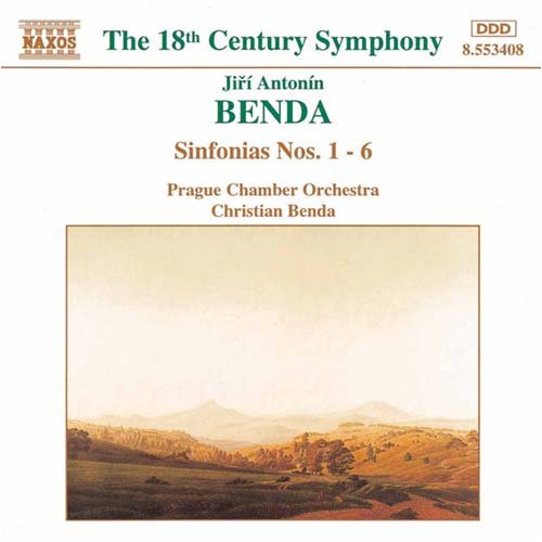 Benda, Georg Anton (1722-1795) - Sinfonia.1-6: C.benda / Prague.co - Import CD