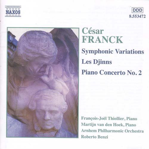 Franck, Cesar (1822-1890) - Symphonic Variations, Piano Concerto, 2, : Thiollier Hoek(P)Benzi / Arnhem Po - Import CD