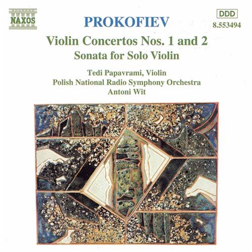 Prokofiev (1891-1953) - Violin Concertos Nos.1, 2, Sonata for solo Violin : Tedi Papavrami(Vn)Antoni Wit / Polish National Radio Symphony Orchestra - Import CD