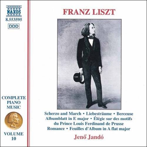 Liszt (1811-1886) - Complete Piano Works Vol.10: Jando - Import CD
