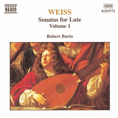 Weiss, Silvius Leopold (1686-1750) - Lute Sonatas Vol.1 -11, 42, 49, : Barto(Lute) - Import CD