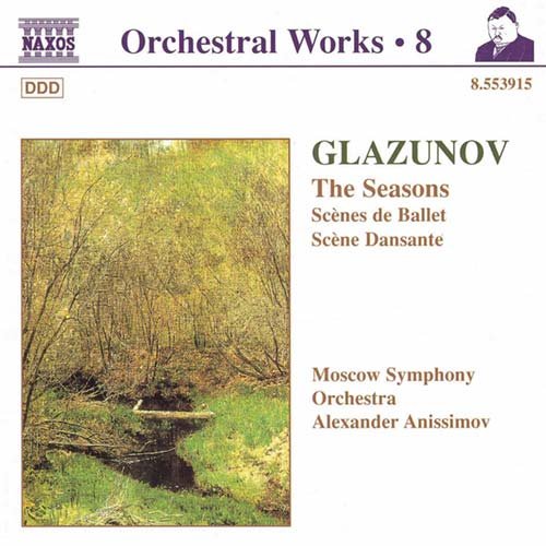 Glazunov (1865-1936) - The Seasons, Etc: Anissimov / Moscow So - Import CD