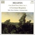 Silke-Thora Matthies, Silke Thora-Matthies & Christian Kohn (Piano Duo) - Brahms: Piano Works for 4 Hands 5 (Requiem, Germany) - Import CD