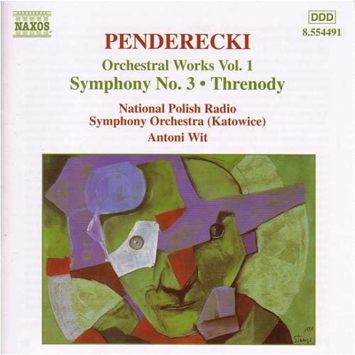 Penderecki, Krzysztof (1933-2020) - Sym, 3, Etc(Orch.works Vol.1): Wit / Polish National Rso - Import CD