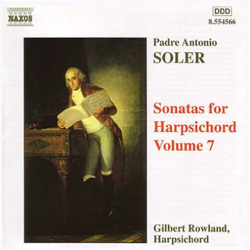 Soler, Antonio (1729-1783) - Complete Harpsichord Sonatas Vol.7: G.rowland - Import CD