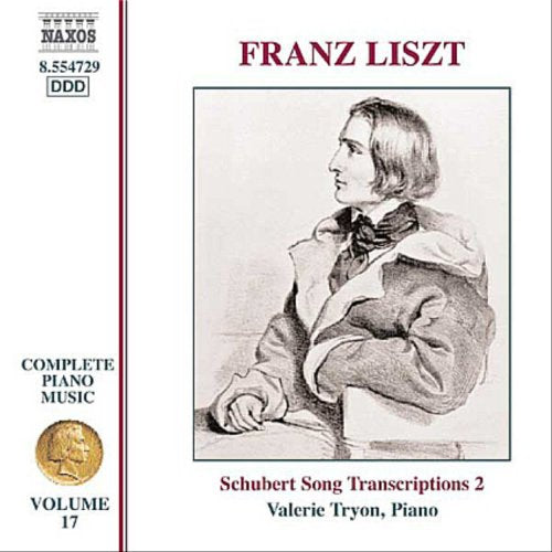 Liszt (1811-1886) - Complete Piano Works Vol.17-schubert Song Transcriptions Vol.2: Tryon(P) - Import CD