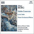 HIRSCH, KLAS, NETHERLANDS RSO - Berg: Violin Concerto, Lyric Suite, Three Orchestral Pieces - Import CD