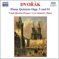KLANSKY, VLACH QPRAGUE - Dvorak: Piano Quintets Op.5, Op.81 - Import CD