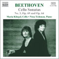 KLIEGEL, TICHMAN - Music For Cello&Piano V2:Beethoven - Import CD