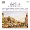 Ludovit Rajter - Zemlinsky: Symphony No. 1, No. 2 - Import CD
