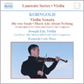LINN, LOEB - Violin Recital:Joseph Linn:Korngold - Import CD