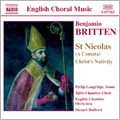 BEDFORD, ECO, TALLIS CO, ETC - Cantata-St Nicholas/etc:Britten - Import CD
