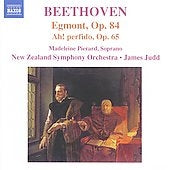 James Judd - Beethoven: Egmont, Ah Perfido, etc - Import CD