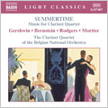 Belgian National Orchestra Clarinet Quartet - Summertime - Music for Clarinet Quartet - Thompson: City Scenes; Gershwin: Somebody Loves Me, Liza, 3 Preludes, The Man I Love, Summertime, etc - Import CD