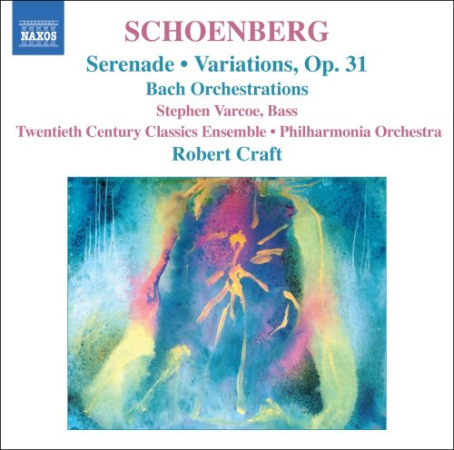 Schoenberg, Arnold (1874-1951) - Serenade, Variations, Bach Transcriptions: R.craft / Po 20th Century - Import CD