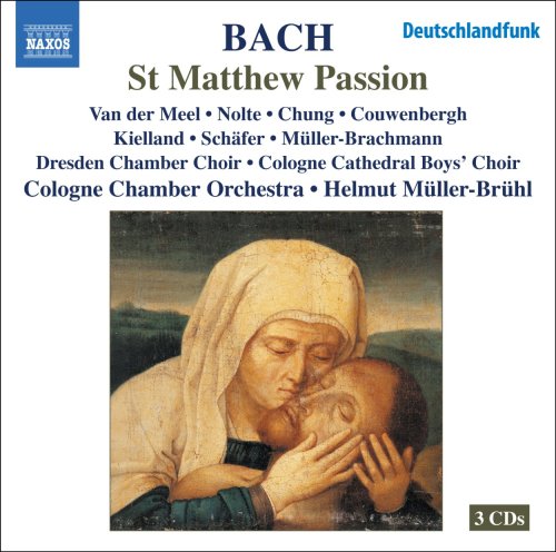 Bach (1685-1750) - Matthaus-passion: Muller-bruhl / Cologne Co Dresden Chamber Cho Etc - Import 3 CD