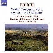 Russian Philharmonic Orchestra - BRUCH:VIOLIN CONCERTO NO.1 OP.26/KONZERTSTUCK, OP.84/ROMANCE, OP.42:DIMITRY YABLONSKY(cond)/RUSSIAN PHILHARMONIC ORCHESTRA/MAXIM FEDOTOV(vn) - Import CD