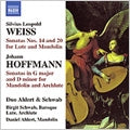 Ahlert, Daniel, Schwab, Birgit - S.L.Weiss: Lute Sonata No.20/No.14/J.Hoffmann:Mandolin Sonatas:Birgit Schwab(baroque-lute&archlute)/Daniel Ahlert(mandolin) - Import CD