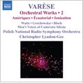 Christopher Lyndon-Gee - Varese: Orchestral Works Vol.2 Ameriques, Equatorial, - Import CD