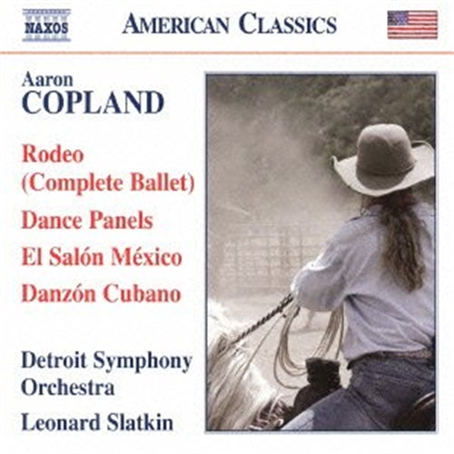 Copland (1900-1990) - Rodeo, El Salon Mexico, Dance Panels, Danzon Cubano : L.Slatkin / Detroit Symphony Orchestra - Import CD