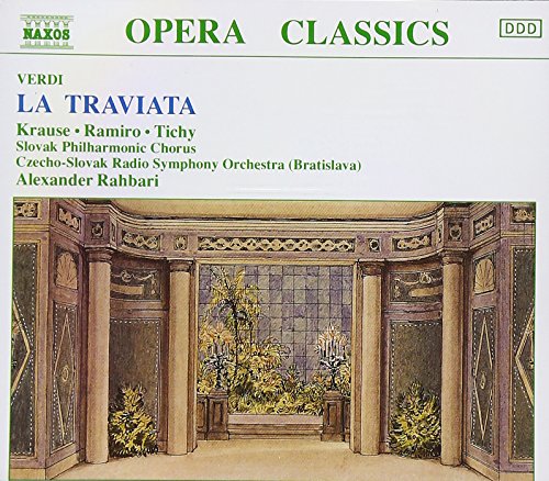 Verdi (1813-1901) - La Traviata: Rahbari / Bratislava Rso M.krause Ramiro Tichy - Import 2 CD