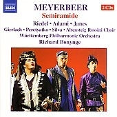 Richard Bonynge - MEYERBEER:SEMIRAMIDE:RICHARD BONYNGE(cond)/WURTTEMBERG PHILHARMONIC ORCHESTRA/ALTENSTEIG ROSSINI CHOIR/DEBORAH RIEDEL(S)/FILIPPO ADAMI(T)/ETC - Import 2 CD