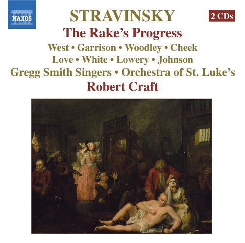 Stravinsky (1882-1971) - The Rake's Progress : R.Craft / St.Luke's Orchestra, Garrison, J.West, etc (1993 Stereo)(2CD) - Import 2 CD