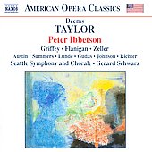Gerard Schwarz - D.Taylor: Peter Ibbetson Op.20 / Gerard Schwarz, Seattle Symphony Orchestra & Chorus, etc - Import 2 CD