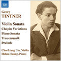 Cho-Liang Lin (1960 - Tintner: Violin Sonata, Piano Sonata, Etc - Import CD
