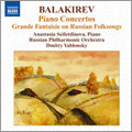 Russian Philharmonic Orchestra - M.A.Balakirev: Piano Concertos No.1, No.2, Grande Fantaisie on Russian Folksongs Op.4 / Anastasia Seiftdinova, Dmitry Yablonsky, Russian PO - Import CD