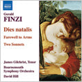 David Hill - Finzi: Dies natalis, Prelude in F minor Op.25, The Fall of the Leaf Op.20 / David Hill(cond), Bournemouth Symphony Orchestra, etc - Import CD