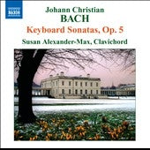 Susan Alexander-Max (1942 - Bach: Keyboard Sonatas Op.5 - Import CD