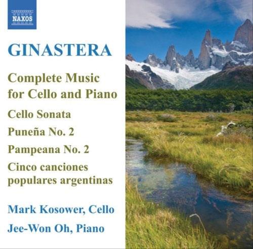 Ginastera (1916-1983) - Complete Music for Cello and Piano : Kosower - Import CD