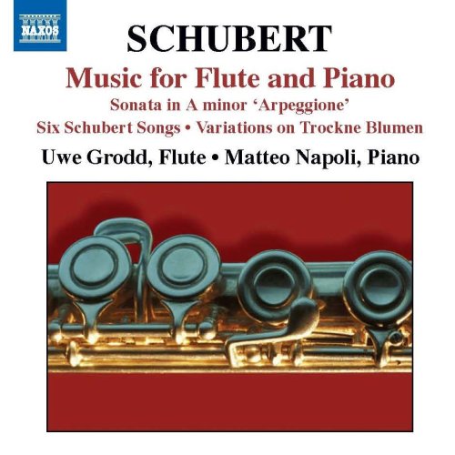 Schubert (1797-1828) - Music For Flute & Piano: Grodd(Fl)Napoli(P) - Import CD
