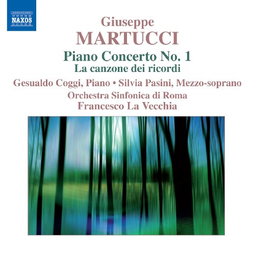Martucci, Giuseppe (1856-1909) - Piano Concerto, La Canzone dei Ricordi : Coggi, Pasini, La Vecchia / Rome Symphony Orchestra - Import CD