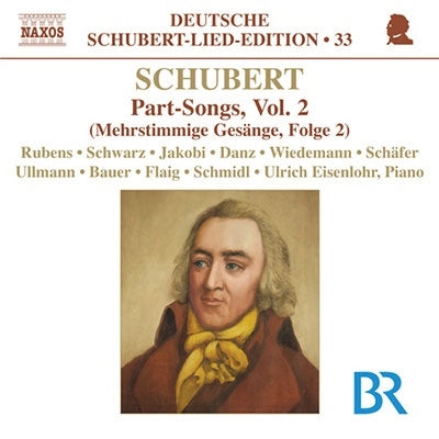 Ingeborg Danz, Ulrich Eisenlohr - Schubert: Lied Edition 33 - Part Songs Vol.2 - Import CD