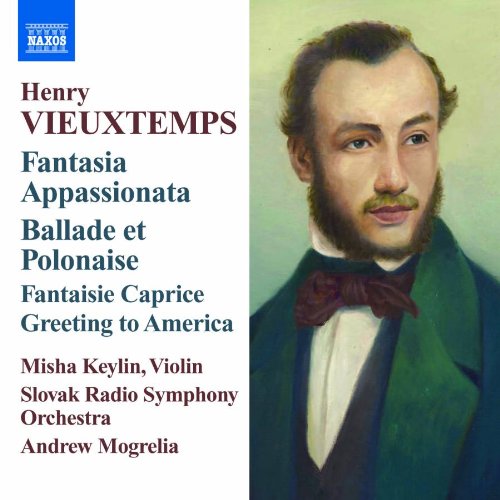 Vieuxtemps (1820-1881) - Works for Violin & Orchestra : Keylin(Vn)Mogrelia / Slovak Radio Symphony Orchestra - Import CD
