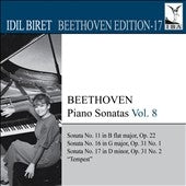 Idil Biret - Beethoven: Piano Sonatas Vol.8 - No.11, No.16, No.17 - Import CD
