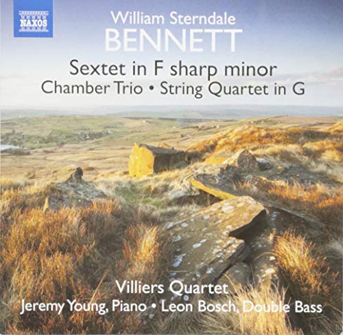 Sterndale Bennett, William (1816-1875) - Piano Sextet, Chamber Trio, String Quartet: Villiers Q Jeremy Young(P)Leon Bosch(Cb) - Import CD