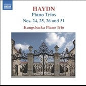 Kungsbacka Piano Trio - Haydn: Piano Trios No.24, No.25, No.26, No.31 - Import CD