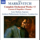 Arnhem Philharmonic Orchestra - Markevitch: Complete Orchestral Works Vol.5 - Import CD