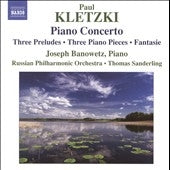 Joseph Banowetz - Kletzki: Piano Concerto, Piano Works - Import CD