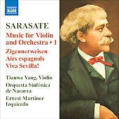 Tianwa Yang. - Sarasate: Works for Violin and Orchestra Vol. 1 - Import CD