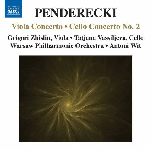 Penderecki, Krzysztof (1933-2020) - Viola Concerto, Cello Concerto No, 2, : Zhislin(Va)Vassiljeva(Vc)Wit / Warsaw Philharmonic - Import CD