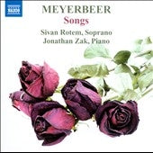 Sivan Rotem - Meyerbeer: Songs - Import CD