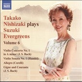 Takako Nishizaki - Takako Nishizaki Plays Suzuki Evergreens, Vol. 6 - Import CD