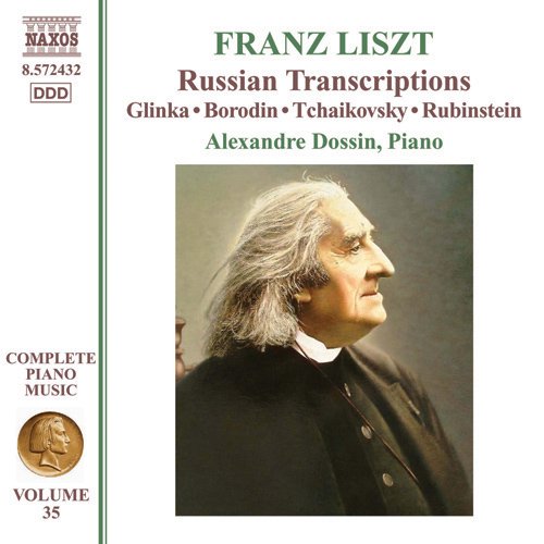 Liszt (1811-1886) - Complete Piano Works Vol.35 -Russian Transcriptions : Dossin - Import CD