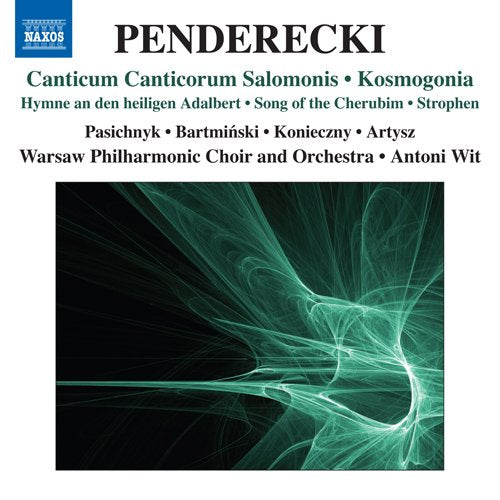 Penderecki, Krzysztof (1933-2020) - Canticum Canticorum Salomonis, Kosmogonia, etc : Wit / Warsaw Philharmonic & Choir, etc - Import CD