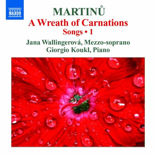 Martinu (1890-1959) - Songs Vol.1 : Wallingerova(Ms)Koukl(P) - Import CD